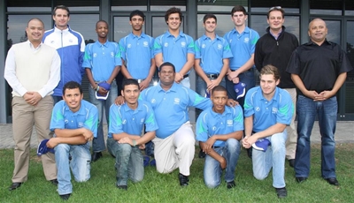 Jong bloed vir krieketakademie
